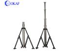 Aluminum Pnuematic Telescopic Mast Tripod Portable Antenna