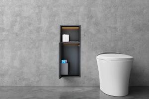 Quality Functional Storage Solutions , Stainless Steel Niche With Anti Finger Print Finish wholesale