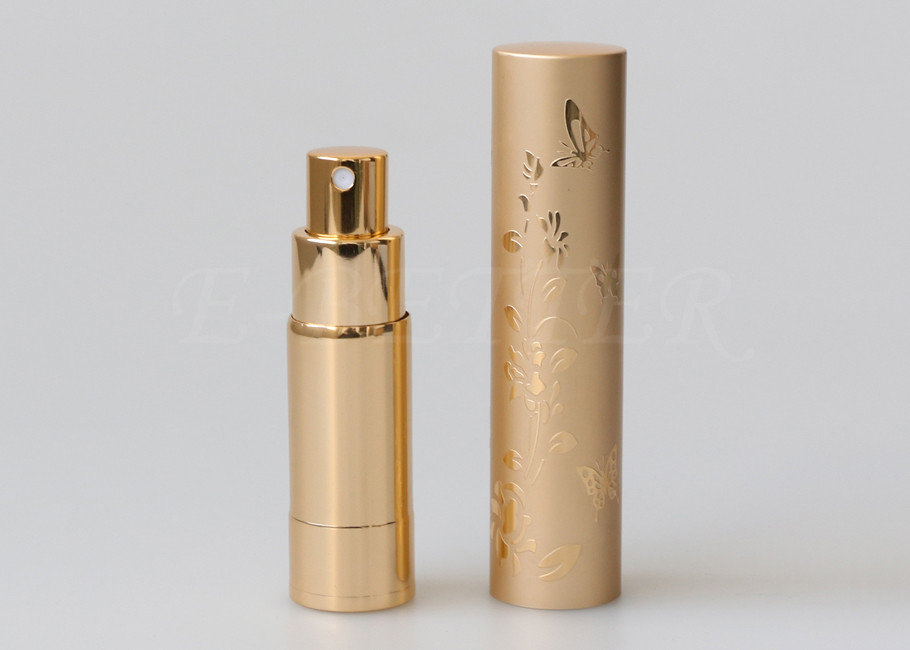 Fancy Empty Metal Portable Perfume Atomiser Travel Size Spray Bottle