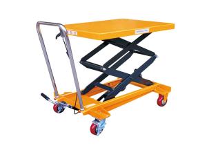 Quality PTDS350A Double Scissors Hydraulic Table Lift Loading Capacity 350Kg wholesale