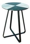 Dia 50cm Artistic Coffee Tables , Livingroom Ceramic Round End Table