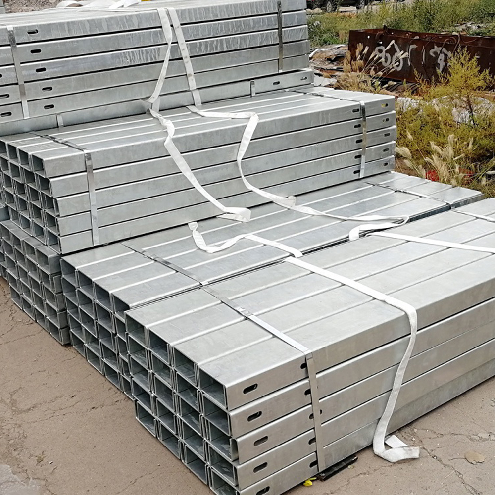 Hot Dipped Galvanized Steel Highway Guardrail Sigma Post with Straight Barrier Design