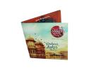 Video In Folder 5 inch video wedding invitations brochure , Video Booklet with