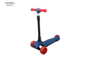 Quality Kids 3 Wheel Kick Scooter With Adjustable Height 110lbs Load wholesale