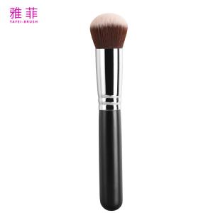 Quality A19 Professional Wood Handle Cosmetic Foundation Brush Custom Logo wholesale