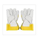Metal Smelting Cotton Cow Leather Safety Gloves