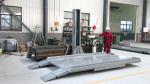 Single Post Automotive Lift with Single Cylinder One Post Car Parking Lift