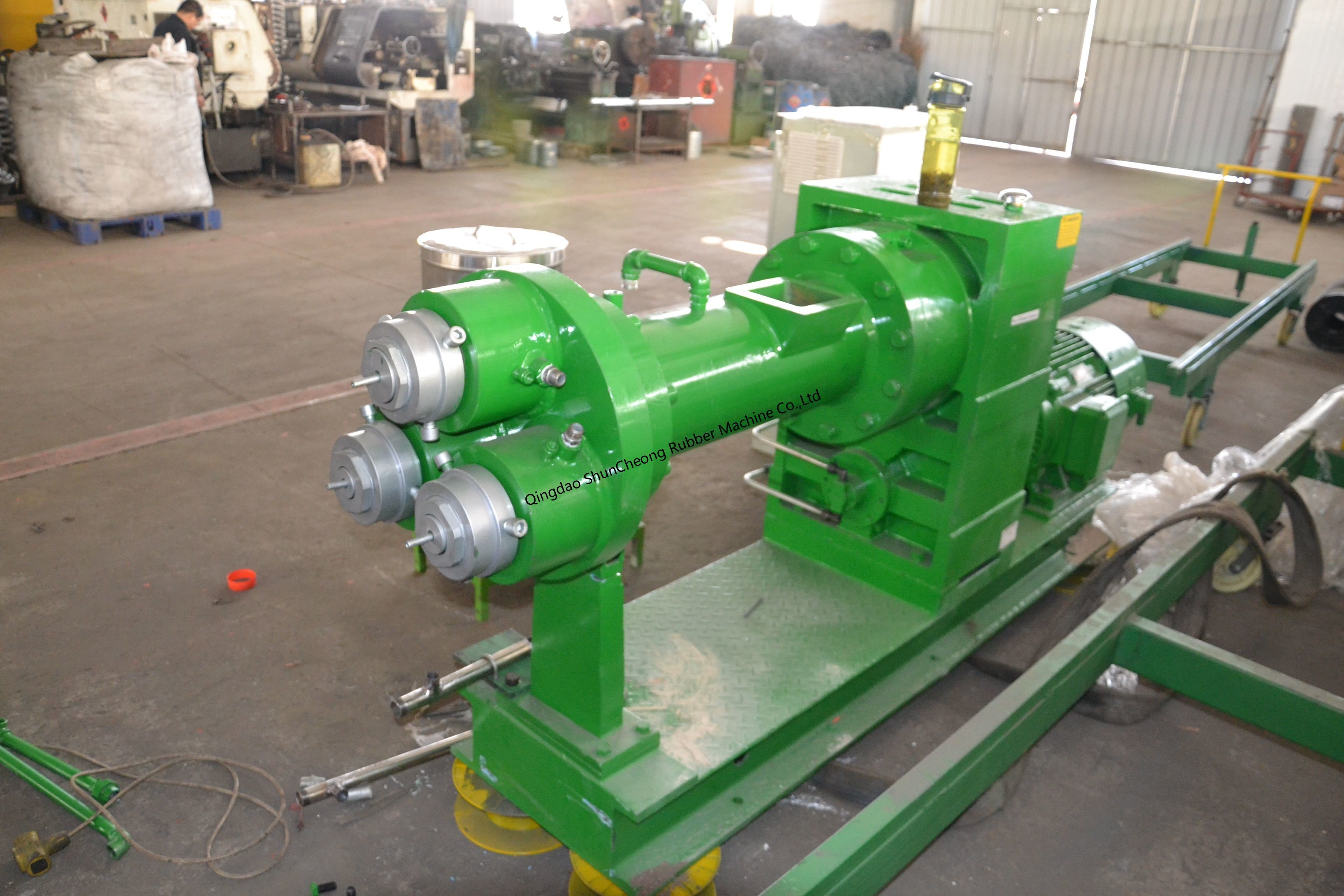 SFC Rubber Band Manufacturing Line / Plastic Or Rubber Processing Machinery
