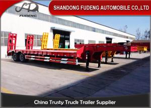 Quality 2 Axles 30 Ton Low Load Trailer Spring Suspension With Spring Ladder wholesale