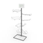 Home Metal Display Stands Textile Shop Pillow Display Stand Metal Display Rack
