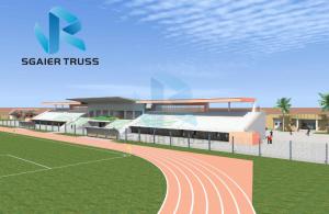 Quality Sunproof Steel Frame Canopy , Portable Dismountable Temporary Stadium Seating wholesale
