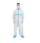 FDA Medical Disposable Clothing , OEM Disposable Microporous Coveralls