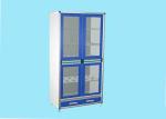 Custom Lab Storage Cabinets , Steel Storage Cabinets Aluminium Handle