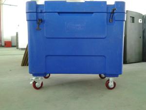 Quality 310Litre Heavy Duty Blue Dry Ice Storage Container wholesale