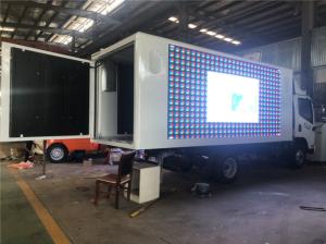 Quality P4 Digital Billboard Truck waterproof 192 * 192mm LED Screen Van High Brightness Outdoor wholesale