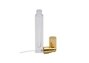 Quality Square 10ml Glass Perfume Atomizer Bottle Portable Mist Spray wholesale