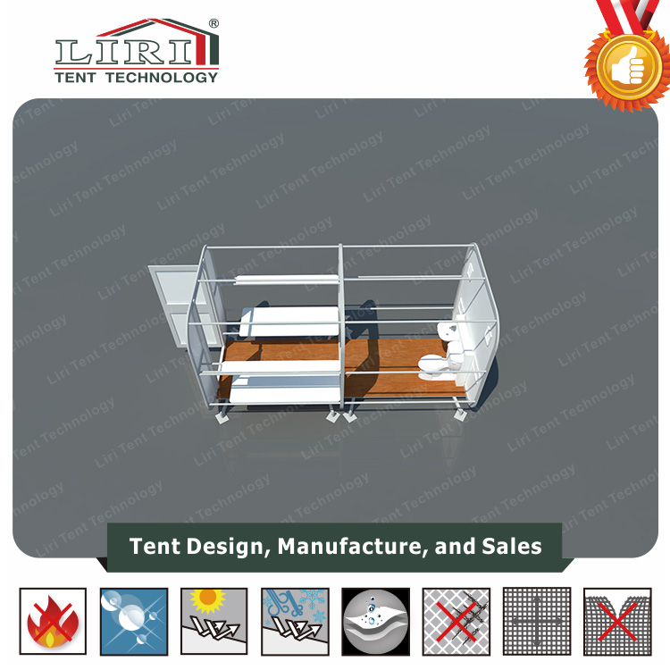 Luxury Modular Box Capsule Cube Hotel Tent For Party