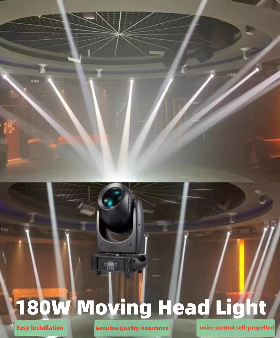 Lamp Luminous Efficiency 100lm/w 150W LED Zoom Wash Moving Head Light for DJ Disco Bar RGBW