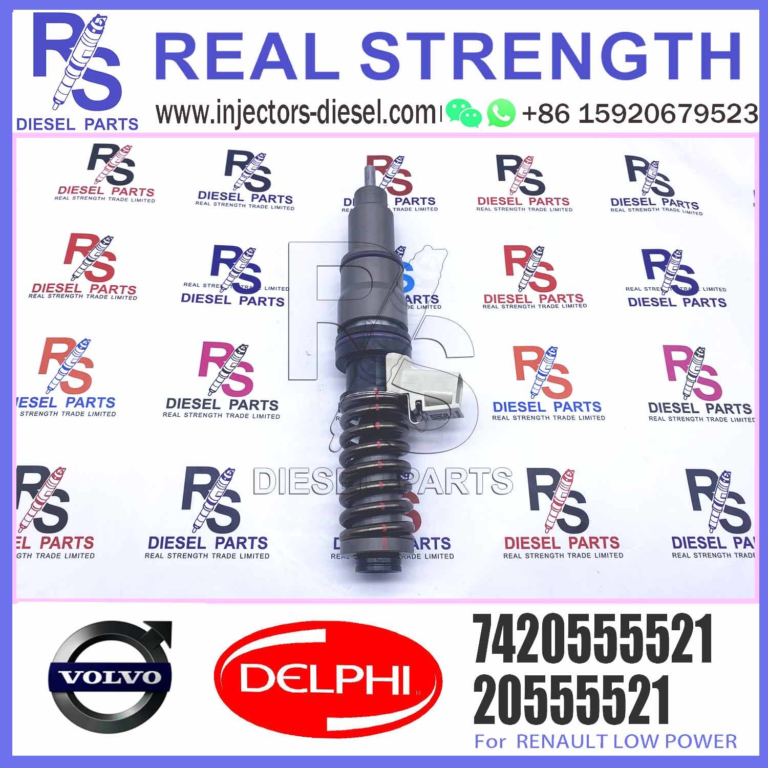 Diesel Fuel Injector BEBE4D04002 For V-O-L-V Truck 20555521 RVI 7420555521