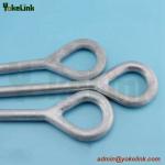 Hot dip galvanized Forged oval eye bolt