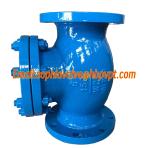 H44H cast steel WCB flanged swing check valve