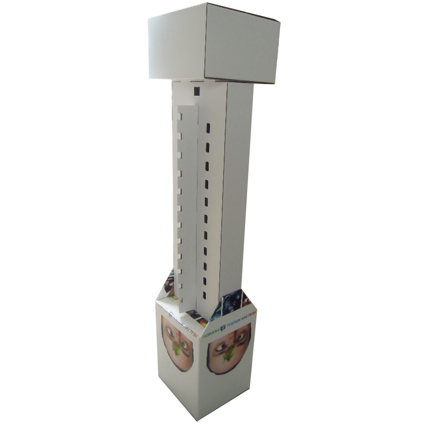Sunglasses Cardboard Pos Display , White Cardboard Product Display Stands