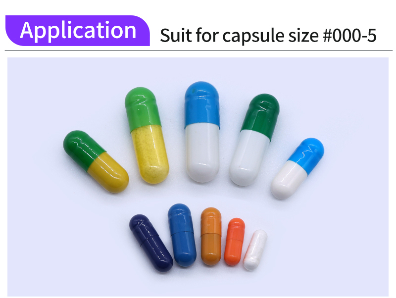 capsule filling machiine Application