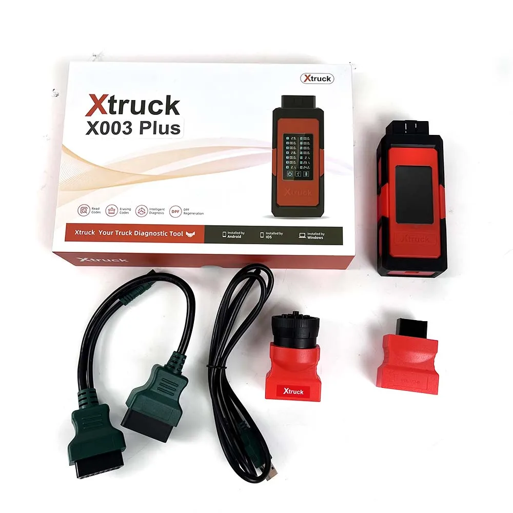 Xtruck X005 plus Intelligent Diagnosis ECU Quick Flashing post-processing diagnosis vehicle type system Sinotruck