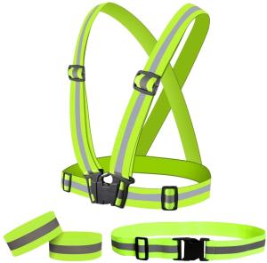Quality Adjustable 1.5cm Reflective Hi Vis Running Gear 42*52cm wholesale