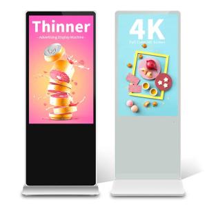 Quality 1080p Android Floor Standing LCD Advertising Display ODM OEM wholesale