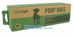 Eco Friendly PE Custom Logo Printed Dog Poop Bag Clean Up Bags, Eco Biodegradabl
