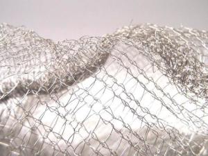 Quality Noise Reduction Knitted Stainless Steel Filter Mesh Crochet Weaving For Gas / Liquid wholesale