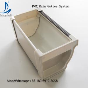 Quality High Quality China PVCRain Water Collector, Rain Roof Gutter Price Philippines wholesale