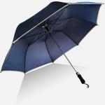 Windproof Logo Printing Auto Open Close Golf Umbrella , Storm Proof Umbrella