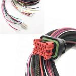 Custom Auto ISO Connector Male Female Harness for European Market Canbus Wire