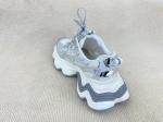 Heightening Silver Casual Sneakers Thick Bottom Soft Comfortable Trainers