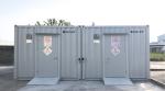 EN60079 Hazardous Material Storage Containers Q235B Walk In Container