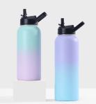 Double Wall Stainless Steel Vacuum Flask Water Bottle With Custom Logo
