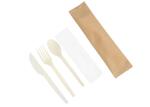Heat Resistant Disposable 7 Inch Ivory PSM Cutlery