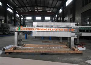 Quality Anticorrosive Acid And Alkali Proof Wastewater Filter Press Durable Stainless Steel wholesale
