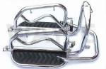 CNC Motorcycle Accessories Footrest Protection For HAOJUE KA125/150