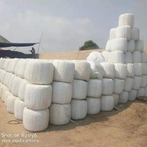 Quality 30mic Thick Bale Wrap Film 76mm Inner Core PE Silage Stretch 750mm Witdth wholesale