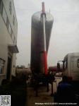 Aluminum Alloy Wheat Flour Bulk Tanker with Tipping Hydraulic Cylinder (6000USG
