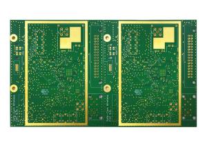 Quality 50u'' Hard Gold Multilayer PCB Board Green Solder mask 1oz Copper wholesale