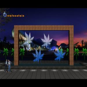 Quality indoor or outdoor digital water curtain fountain wholesale