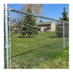 Hot Dipped Galvanized PVC Coated Farm Fence Chain Link Fence for Agricultural