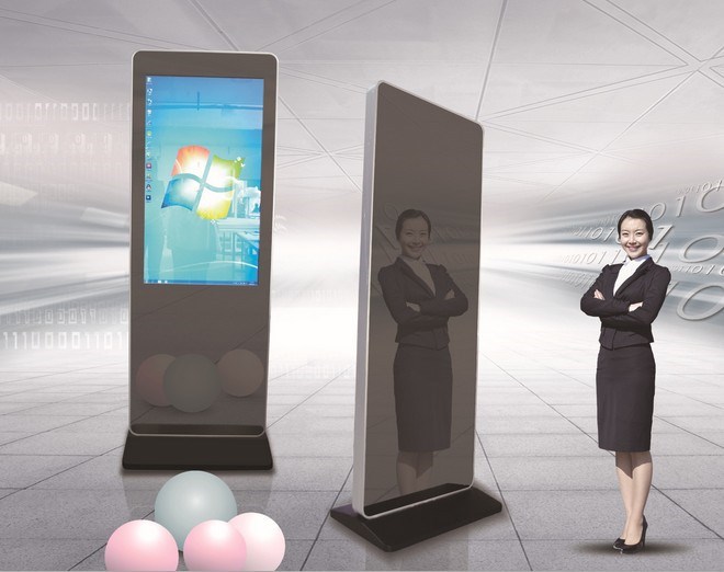 Cheap 32" webcam touch screen kiosk photo booth kiosk/photo booth sales