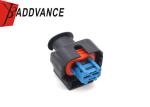 1928405522 / 1 928 405 522 2 Way Female Connector Sealed Black Bosh Connector