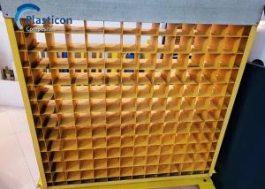 Quality 2m Length FRP Grating Yellow Fiberglass Reinforced Plastic Grating wholesale