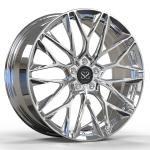 Polished 21 Inches Ferrari 488 1 Piece Forged Wheels 110mm Cb